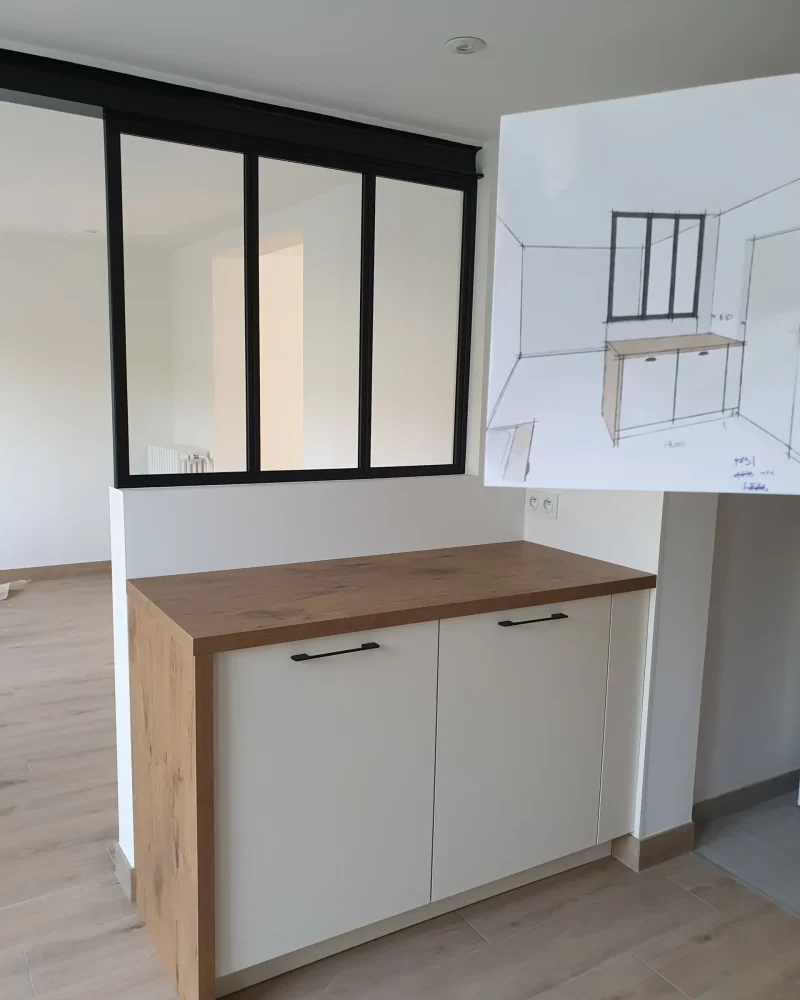 Réalisation agencement intérieur, Le menuisier Agenceur à Cholet